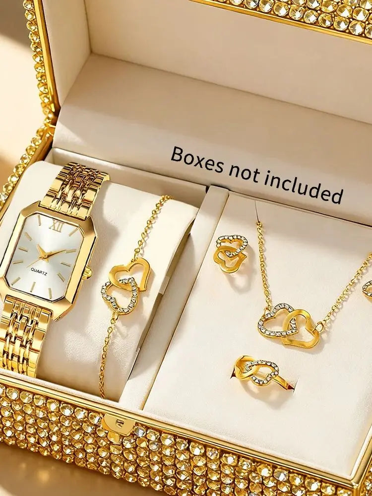 Conjunto de joias versátil e moderno com mostrador redondo, ideal para o dia a dia, casamentos, dia dos namorados, natal, ramadão, festas de aniversário e muito mais.