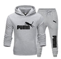 Conjunto 2 Peças Hoodie + Calças Jogger | Outono Inverno Fitness Casual