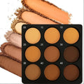 Palete Contorno 9 Cores À Prova de Água | Escultura 3D com Pincel
