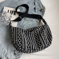 Mala Crossbody Tribal Riscas Lavável | Temática Bandeira Foldable Edge Painted