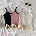 Corset Top Veludo Slim Sem Mangas Y2K | Quente e Sexy Inverno