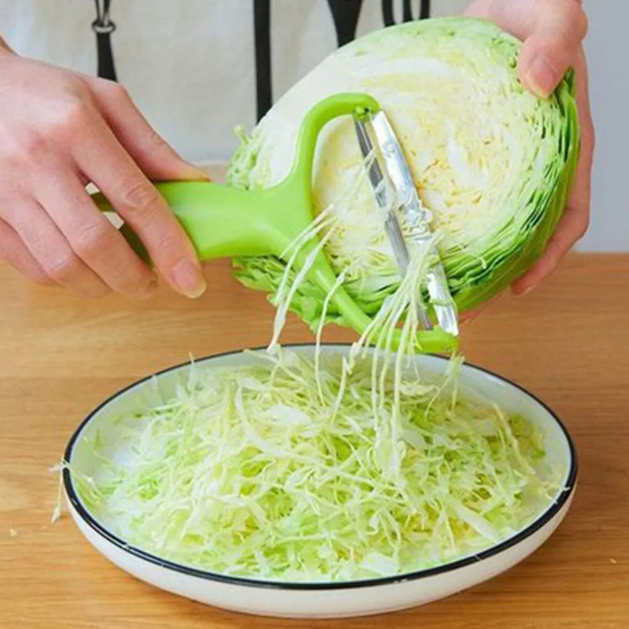 Fatiador Couve e Legumes | Ralador Salada Batata Melão Cenoura Pepino