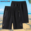 Calções Desportivos Cool Preto Cinza | Running Jogging Ginásio Casual