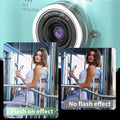 Câmara Digital 4K 48MP CCD Filtros Beleza | Anti-Shake Selfie Flip 180°