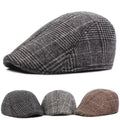 Fashion New Men's Casual Newsboy Hat Spring and Autumn Retro Beret Hat Wild Casual Hats Unisex Wild Octagonal Cap Winter Hat