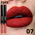 Lip Gloss Veludo Mate 19 Cores | Batom Líquido Longa Duração À Prova de Água