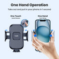 Suporte Carro TOPK Auto-Lock Universal | Ventilação iPhone Samsung