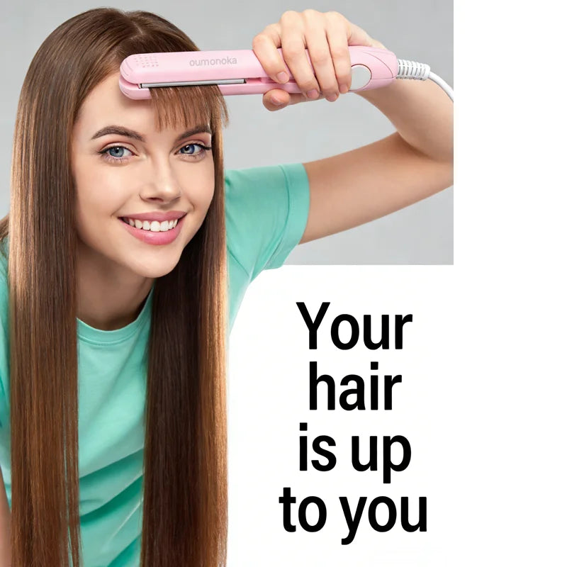 Escova Alisadora Elétrica 3 em 1 | Alisa Encaracola e Penteia Anti-Frizz