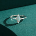 Modian Real 925 Sterling Silver Rings For Women Shining Crown Opal Finger Ring Classic Luxury Wedding Statement Jewelry Anel