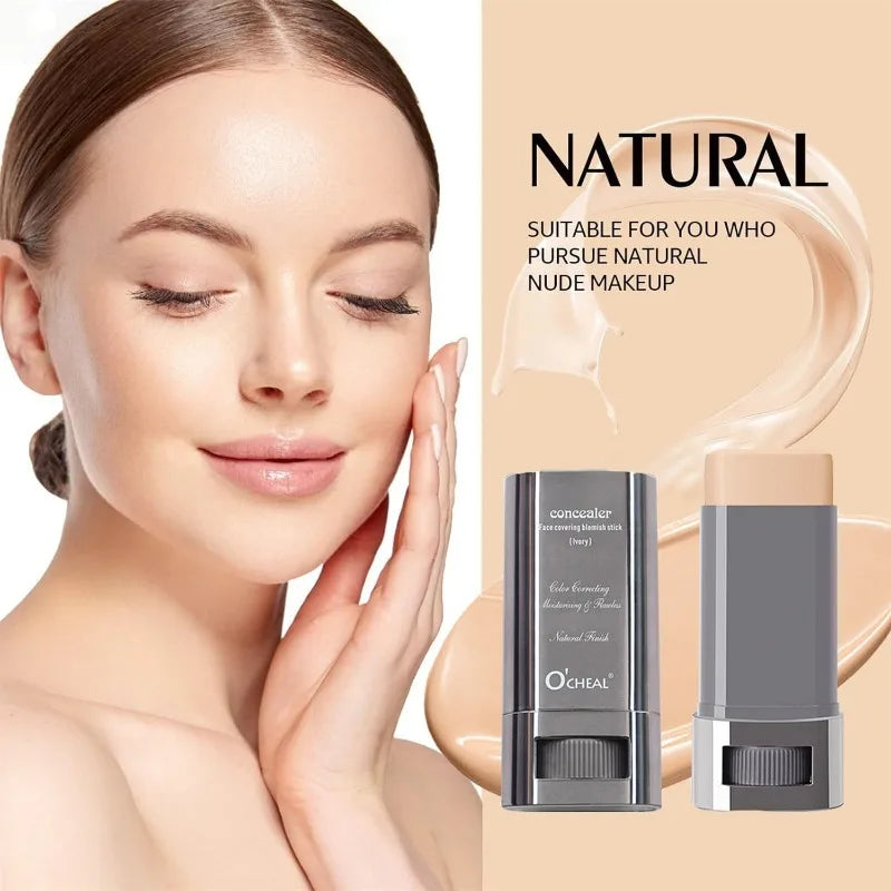 Stick de Contorno e Corretor Facial | Leve Iluminador Longa Duração