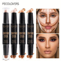 Corretor e Bronzeador Facial | Contorno e Base Creme para Maquilhagem