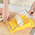 Cortador Enchidos Ovos Queijo Inox | Banana Morango Fatiador Multi