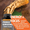 Suplemento Masculino com Ginseng e Ginkgo Biloba – Energia, Resistência e Vitalidade