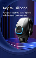 Auriculares Clip Condução Óssea Bluetooth | Sport Cancelamento Ruído Mic