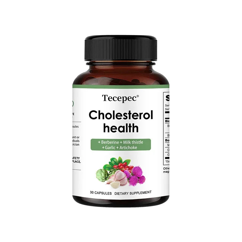 Suplementos de colesterol - melhoram a circulação sanguínea, auxiliam na saúde cardiovascular e reforçam o sistema imunitário.