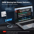 Cabo Thunderbolt 4 USB4 40Gbps 240W | eGPU SSD iPad MacBook UGOURD
