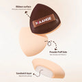 Kit 13 Pincéis Premium Maange + 2 Esponjas Air Cushion | Completo