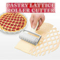 Rolo Cortador Massa Quadriculado 3 Tamanhos | Pastelaria Pizza Tarte