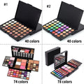 Palete Sombras Glitter 40/74/78 Cores | Mate À Prova de Água Kit Completo
