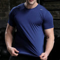 T-Shirt Ciclismo Respirável Manga Curta | Corrida Fitness Muscle Tights