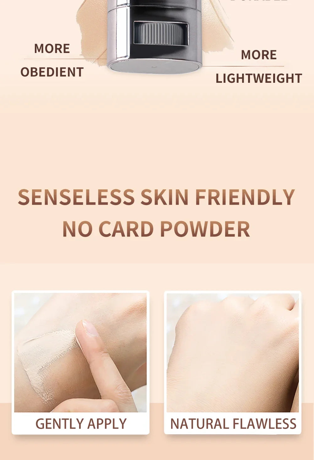 Stick de Contorno e Corretor Facial | Leve Iluminador Longa Duração