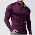 T-Shirt Compressão Manga Longa Elástica | Ginásio Fitness Bodybuilding