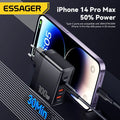 Carregador GaN 100W Essager USB-C | PD QC 4.0 iPhone Xiaomi MacBook