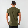 T-Shirt Fitness Bodybuilding Manga Curta | Sport Running Workout Gym Tee