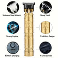 Máquina de Cortar Cabelo Profissional Barber | Recarregável Metal