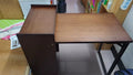Secretária Madeira Maciça Dobrável | Computador Quarto Escritório Bedside