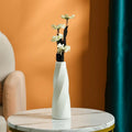 Vaso Decorativo Luxo Flores Secas | Sala Jantar Mesa Arranjo Floral