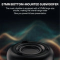 Soundbar Bluetooth 5.3 Home Theater | Subwoofer HiFi Luz Respiração