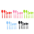 Kit Silicone 6 Peças Pastelaria | Espátula Pincel Óleo Raspador Creme